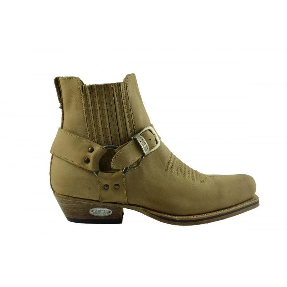 Tan square toe cowboy boots online